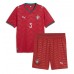Dječji Nogometni Dres Portugal Ruben Dias #3 Domaci SP 2026 Kratak Rukav (+ Kratke hlače)